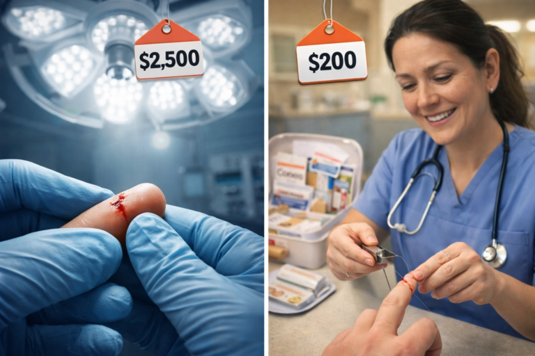 Urgent Care vs. ER for Stitches: Cost Comparison & Where to Go