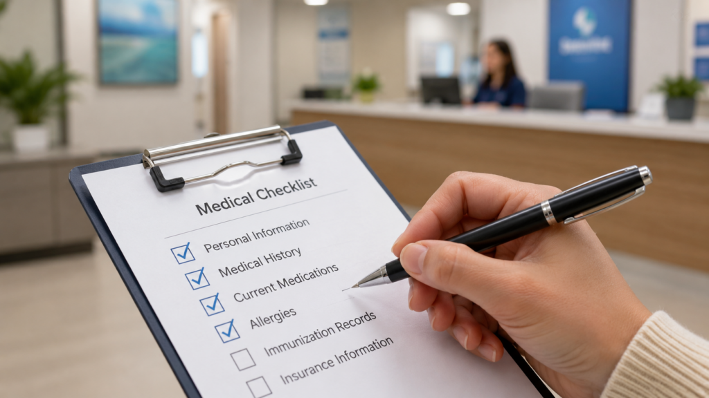 Pre-Appointment Billing Checklist for Patients